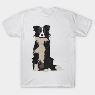 Border collie dog T-Shirt